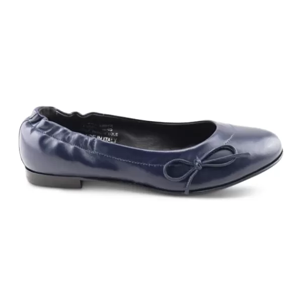 Donna Otisopse Ballerine-Ballerine Da Donna In Pelle Blu –