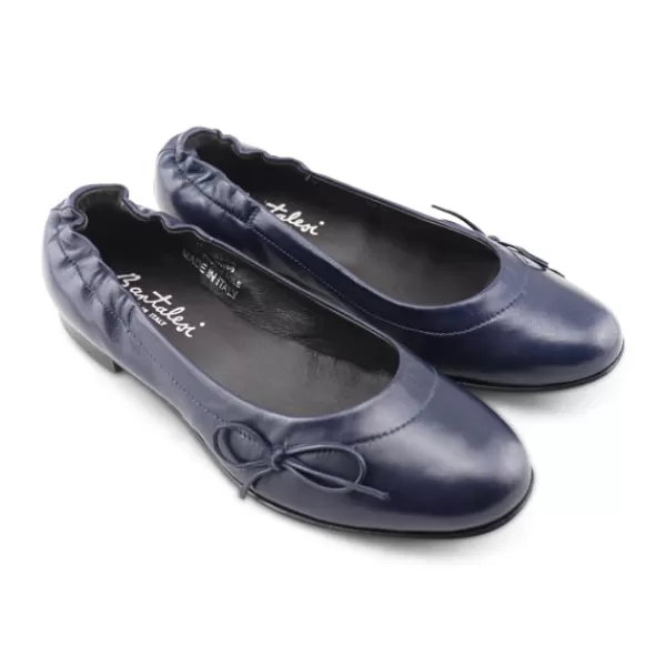 Donna Otisopse Ballerine-Ballerine Da Donna In Pelle Blu –