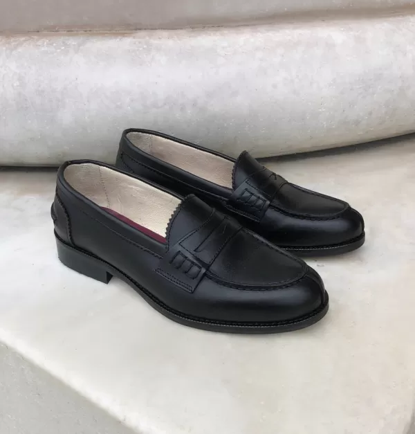 Donna Otisopse Mocassini-Mocassino In Pelle Nero –