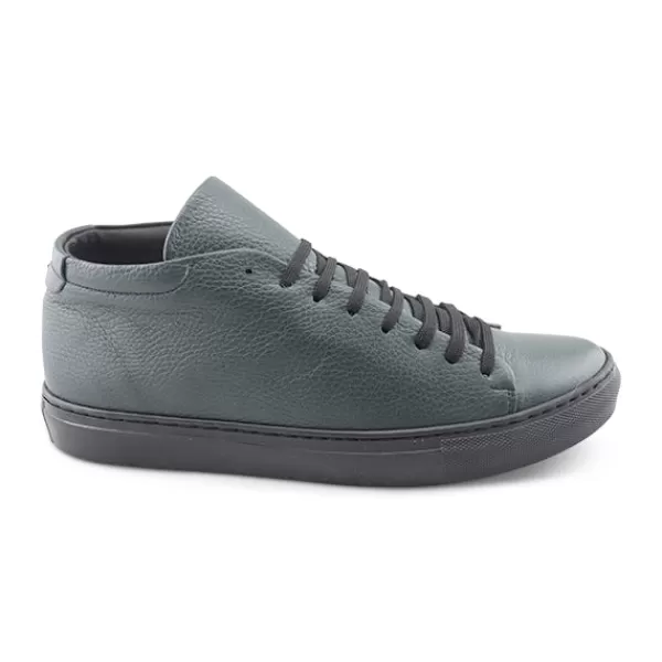 Uomo Otisopse Sneakers-Sneakers Alta In Pelle Bottolato Verde –