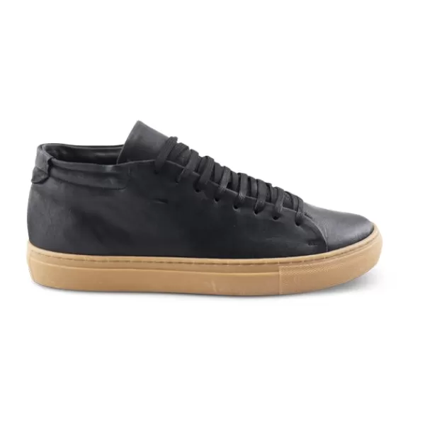 Uomo Otisopse Sneakers-Sneakers Alta In Pelle Nero –