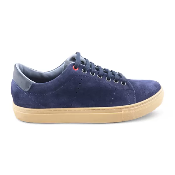 Uomo Otisopse Sneakers-Sneakers Blu In Camoscio –