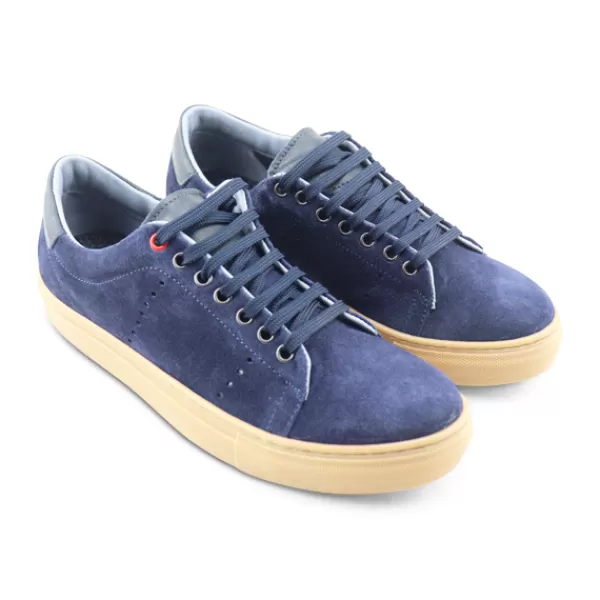 Uomo Otisopse Sneakers-Sneakers Blu In Camoscio –