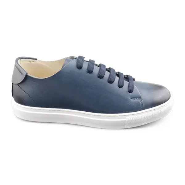 Uomo Otisopse Sneakers-Sneakers Blu In Pelle –