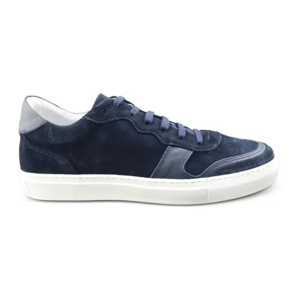 Uomo Otisopse Sneakers-Sneakers Da Uomo In Camoscio Blu –