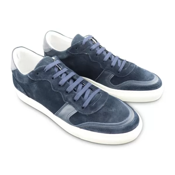 Uomo Otisopse Sneakers-Sneakers Da Uomo In Camoscio Blu –