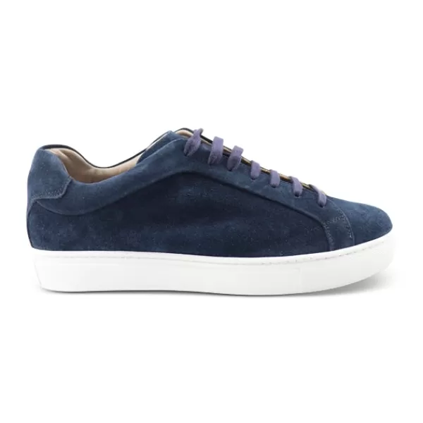 Uomo Otisopse Sneakers-Sneakers Da Uomo In Camoscio Blu –