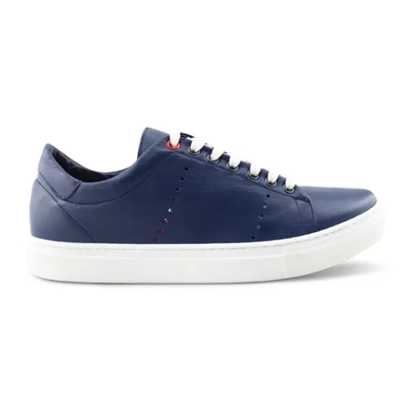 Uomo Otisopse Sneakers-Sneakers Da Uomo In Pelle Blu –