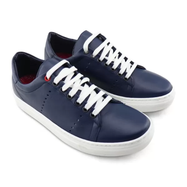 Uomo Otisopse Sneakers-Sneakers Da Uomo In Pelle Blu –