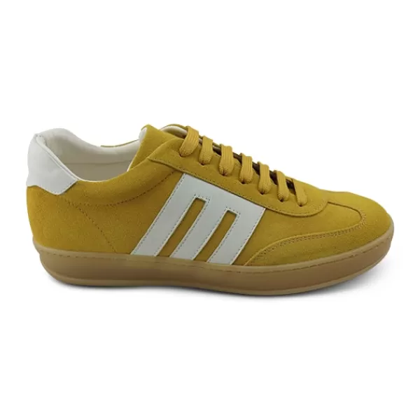 Uomo Otisopse Sneakers-Sneakers Giallo In Camoscio –