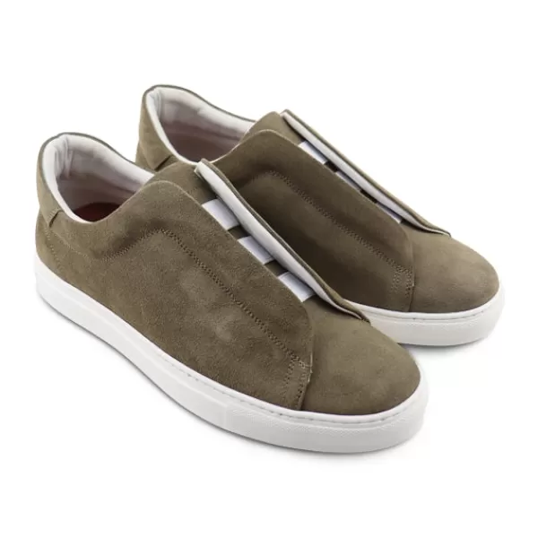 Uomo Otisopse Sneakers-Sneakers In Camoscio Tortora –