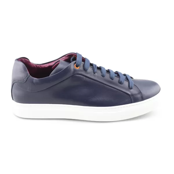 Uomo Otisopse Sneakers-Sneakers In Pelle Blu Da Uomo –