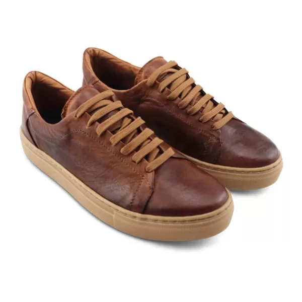 Uomo Otisopse Sneakers-Sneakers In Pelle Cuoio –