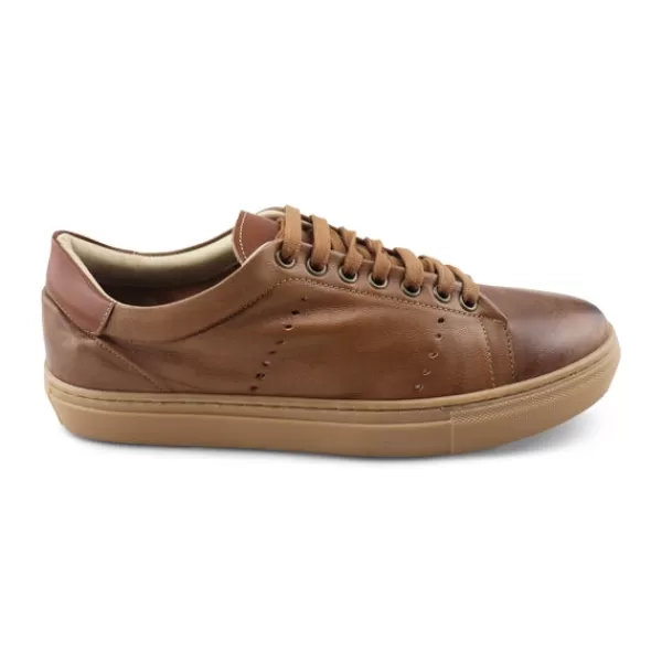 Uomo Otisopse Sneakers-Sneakers In Pelle Cuoio –