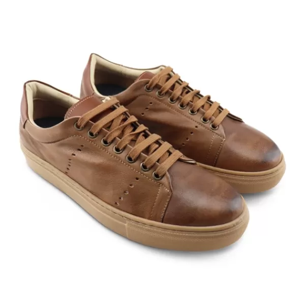 Uomo Otisopse Sneakers-Sneakers In Pelle Cuoio –