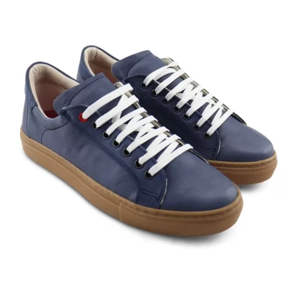 Uomo Otisopse Sneakers-Sneakers In Pelle Jeans –