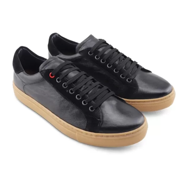 Uomo Otisopse Sneakers-Sneakers Nere In Pelle –