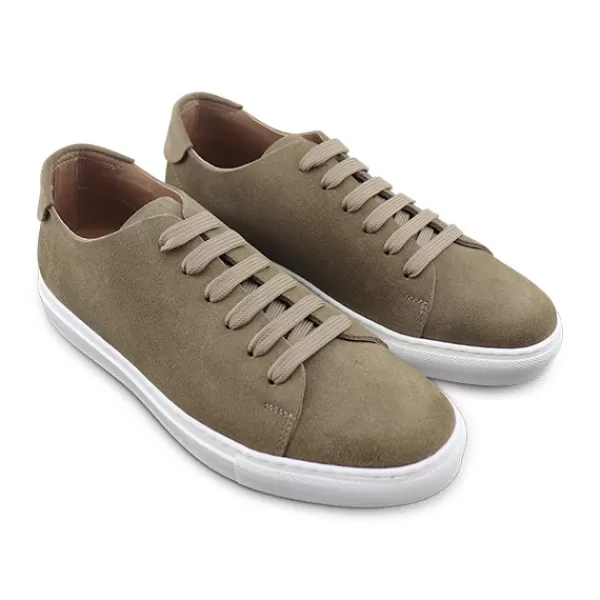 Uomo Otisopse Sneakers-Sneakers Taupe In Camoscio –